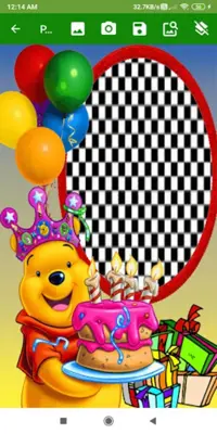 Happy Birthday Photo Frame android App screenshot 7